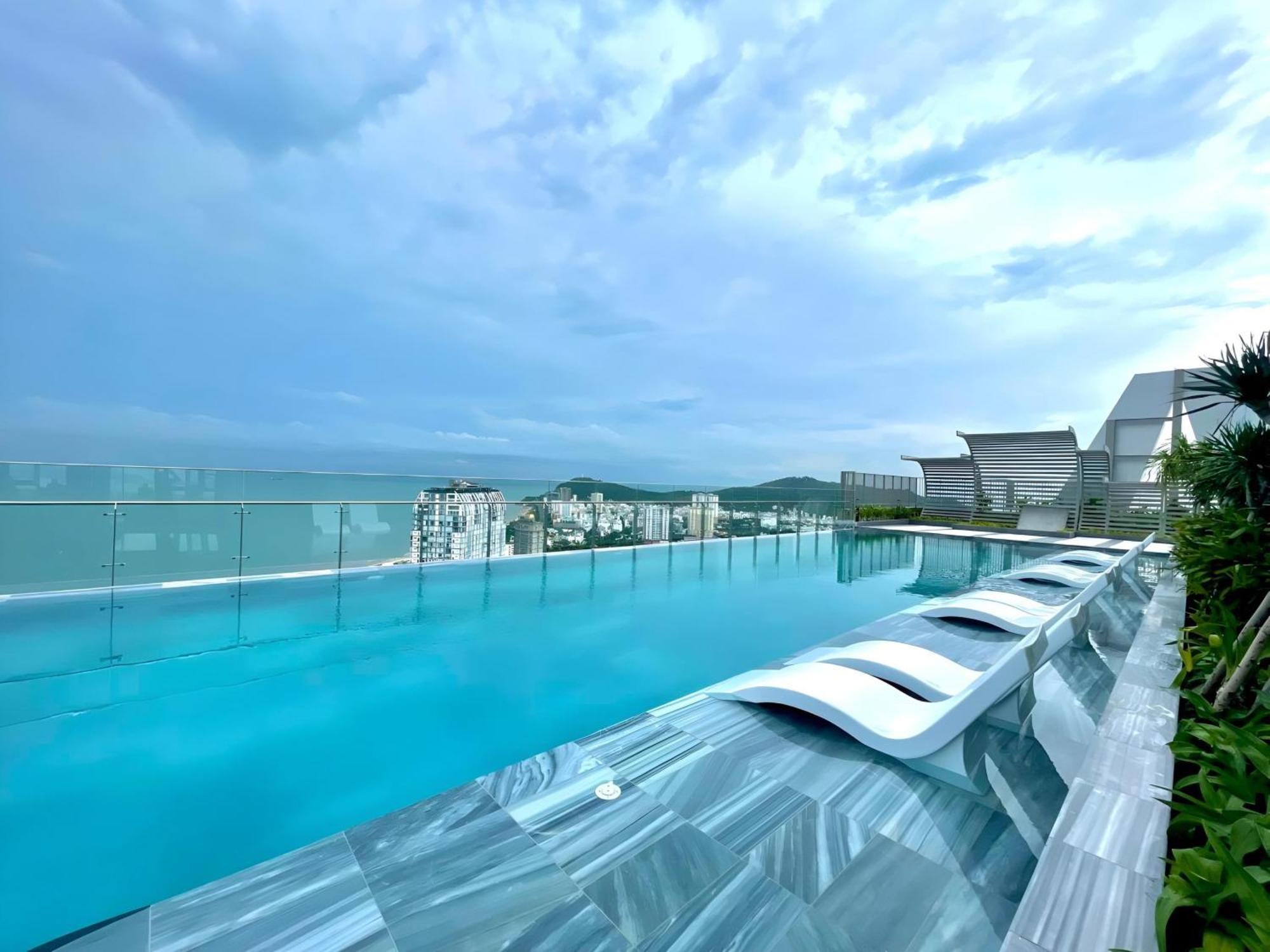 Infinity Pool Luxury Apartment The Song ブンタオ エクステリア 写真